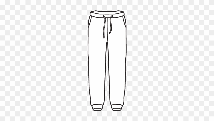 Templates Clipart Pants - Sweatpants Template Png
