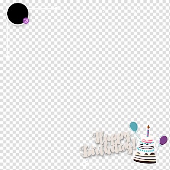Templates Temticos VB, birthday border illustration transparent background PNG clipart