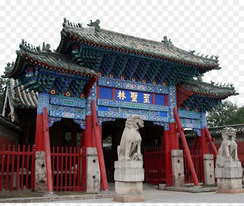 Temple and Cemetery of Confucius and the Kong Family Mansion in Qufu Temple of Confucius, Qufu Mausoleum of the First Qin Emperor - Shandong Konglin most holy forest Square 