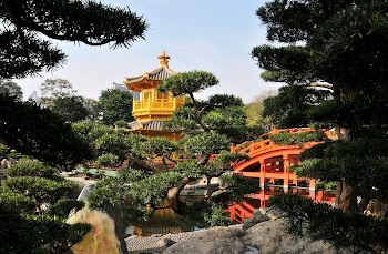 Temple bridge in China, Free | Free Photo - rawpixel