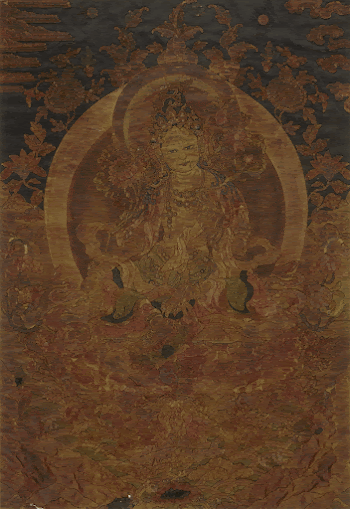 Temple hanging, framed, of satin | Free Photo - rawpixel