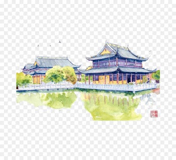 Temple Image Portable Network Graphics Illustration Buddhism - chinese temple 