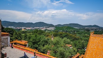 Temple Near Trees on Hill