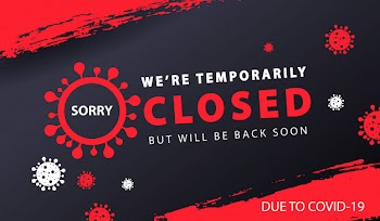 Temporarily closed banner Free Vector