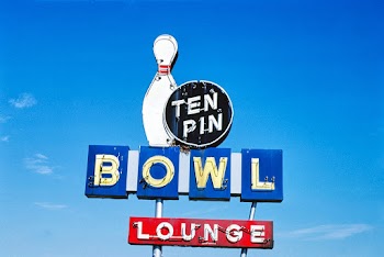 Ten Pin Bowl sign, Route 127, Carlyle,… | Free public domain photo