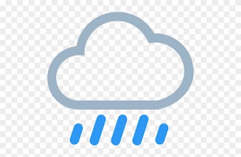 Ten, Rainstorm Icon - Snow