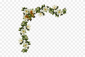 Tendrils Of Flowers - Victorian Floral Frame Die Cut