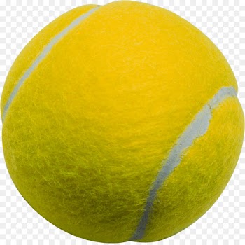 Tennis ball Clip art - Yellow tennis material free to pull the picture 