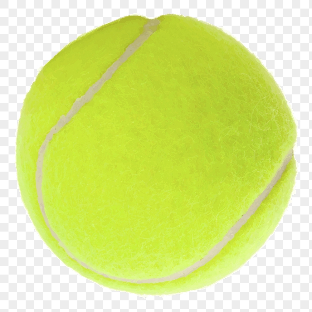 Tennis ball png sticker, sport | Free PNG - rawpixel
