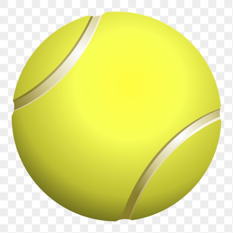 Tennis ball png sticker, sport | Free PNG - rawpixel