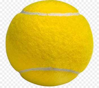 Tennis ball Sport - Yellow tennis material free to pull 