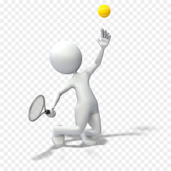 Tennis Balls Serve Volleyball Sport - ppt template figure 