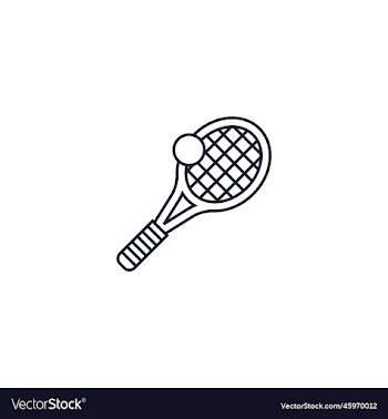tennis creative icon from sport icons collection