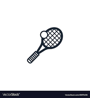 tennis creative icon from sport icons collection