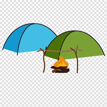 Tent Camping Bonfire , Color Field tent campfire transparent background PNG clipart