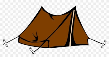Tent Camping Brown Outdoor Woods Nature Su - Example Of Triangular Prism
