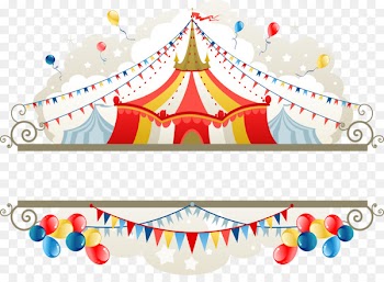 Tent Circus Royalty-free Clip art - Vector tents and pull the flag 