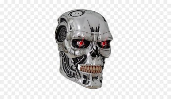 Terminator Skull Head Film - Terminator PNG 