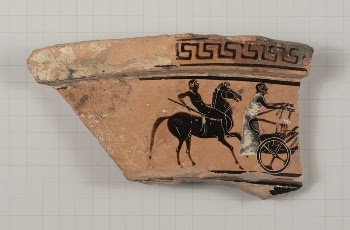 Terracotta fragment of a volute-krater | Free Photo - rawpixel