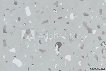 Terrazzo textured floor