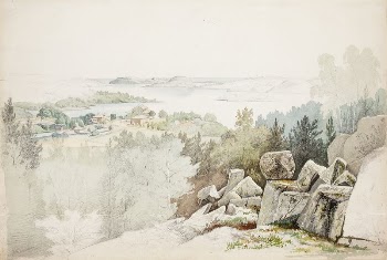 Tervun kartano kurkijoella, 1860, Magnus | Free Photo - rawpixel