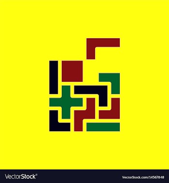 Tetris pieces vector image