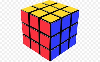 Tetris Rubiks Cube Puzzle Soma cube - Vector Color Cube 