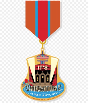 Texas Cavaliers, San Antonio River Walk, Texas Cavaliers River Parade, Medal, Award PNG