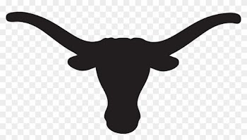 Texas Longhorn Black Clipart - University Of Texas At Austin