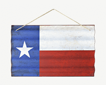 Texas State flag, isolated symbol | Free PSD - rawpixel