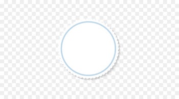 Text box Circle - Simple circular frame text box 