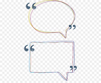 Text box Euclidean vector - Colored line text box vector material 