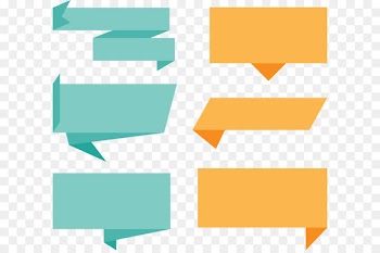 Text box Euclidean vector Template Photography Icon - Vector origami banners 