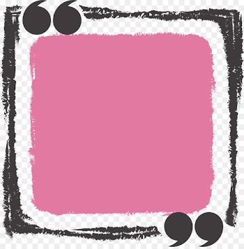 Text box Rectangle Icon - Hand drawn pink rectangle title box 