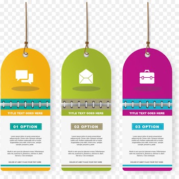 Text box - Vector creative notebook tag text box 