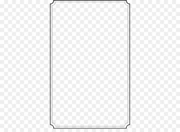 Text box - White Border Frame PNG Transparent Image 