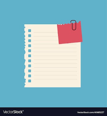 text box with note papers templates