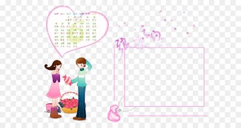 Text Cartoon Illustration - Love the calendar 