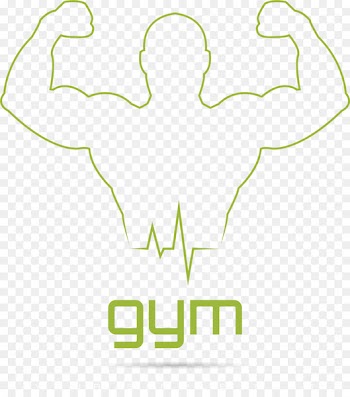 Text Clip art - Fitness man 