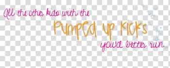 Text de Foster the People transparent background PNG clipart