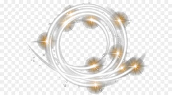 Text Fire PicsArt Photo Studio Sticker Editing - A white, sparkling circular aperture 