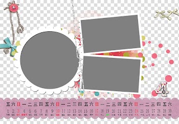 Text frame Brand Red Pattern, Calendar Template transparent background PNG clipart
