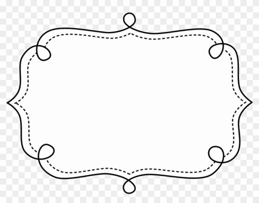 Text Frame, Doodle Frames, Frame Clipart, Free Printables, - Circle
