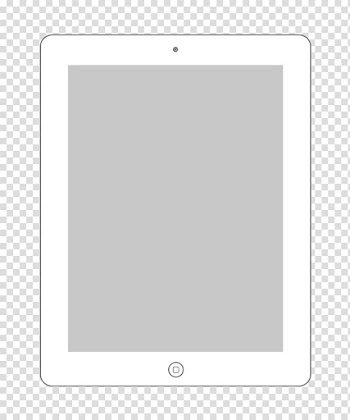 Text frame Pattern, IPad Outline transparent background PNG clipart