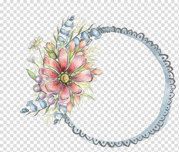 Text graph Template, flowers background watercolor transparent background PNG clipart