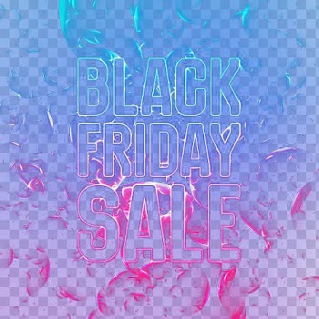 Text Graphic design Blue Sky Illustration, Black Friday transparent background PNG clipart
