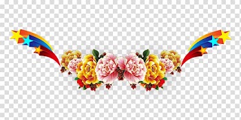 Text Graphic design Illustration, Peony Flowers transparent background PNG clipart