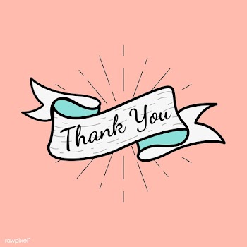 Text Thank you in a badge | Free stock vector - 575075