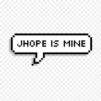 Text Tumblr Speech balloon Portable Network Graphics Instagram - jhope flag 