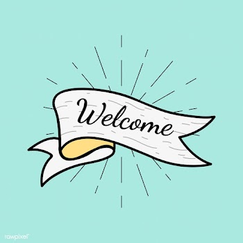 Text Welcome in a badge | Free stock vector - 575069